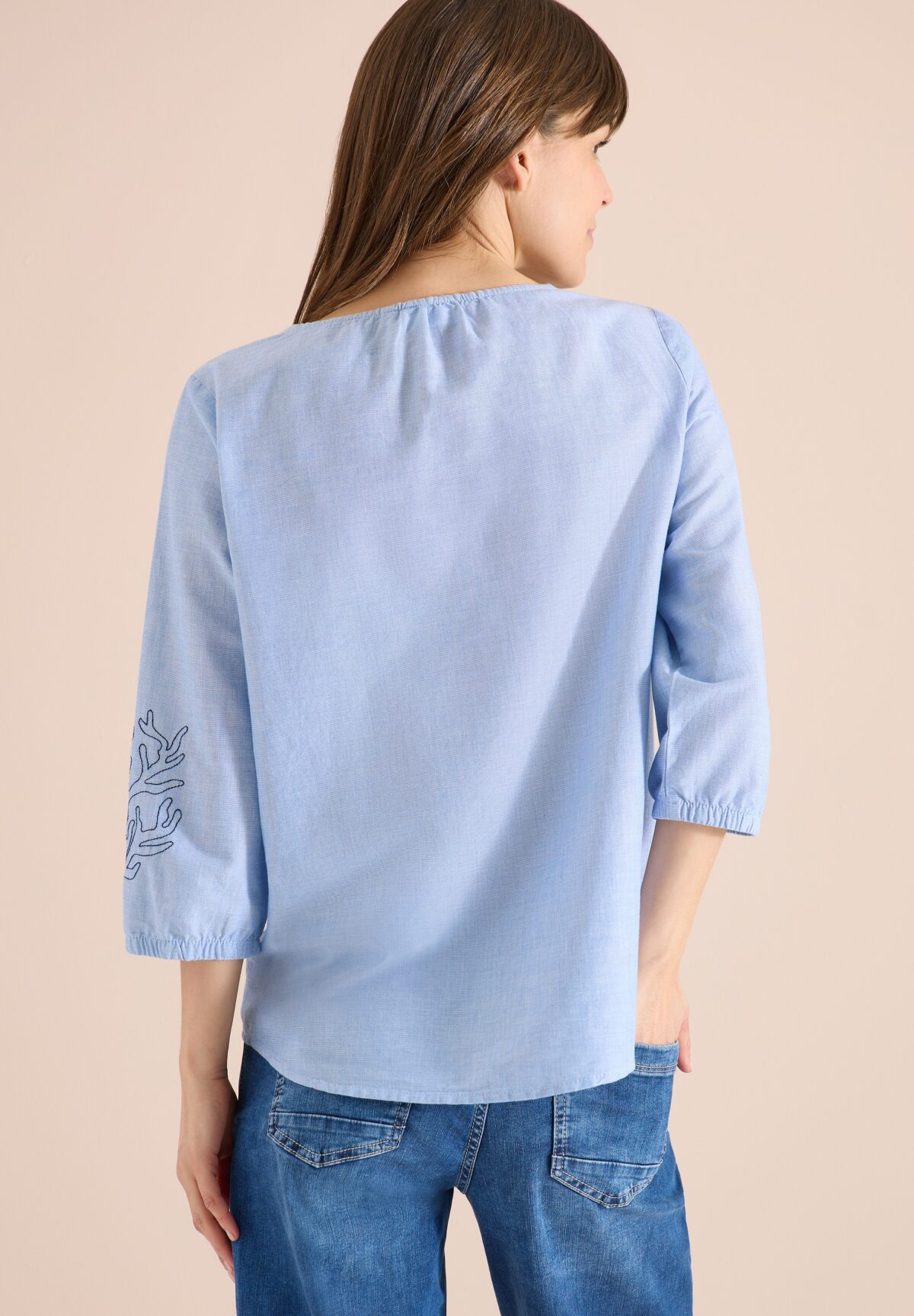 CECIL Chambray Deco Blouse – Bild 3