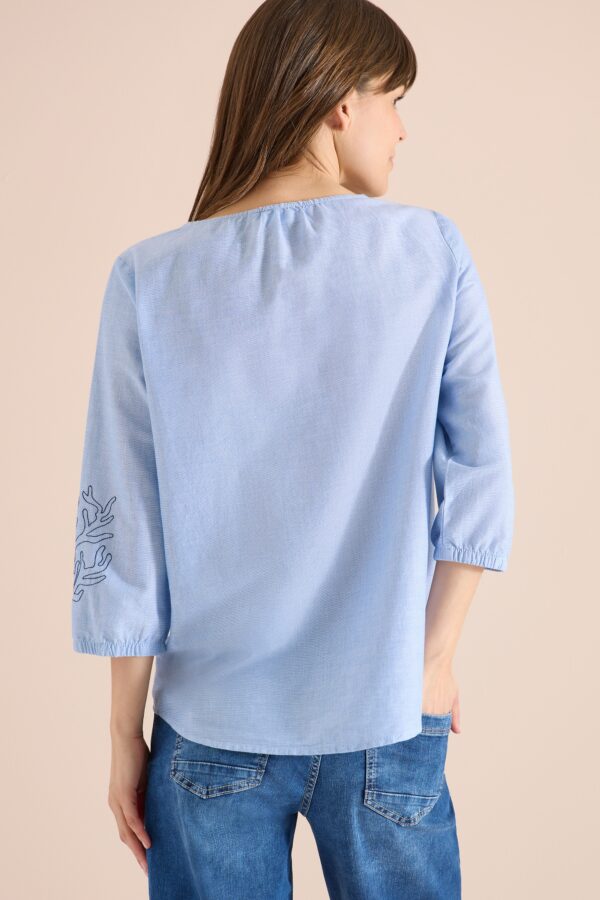 CECIL Chambray Deco Blouse – Bild 3