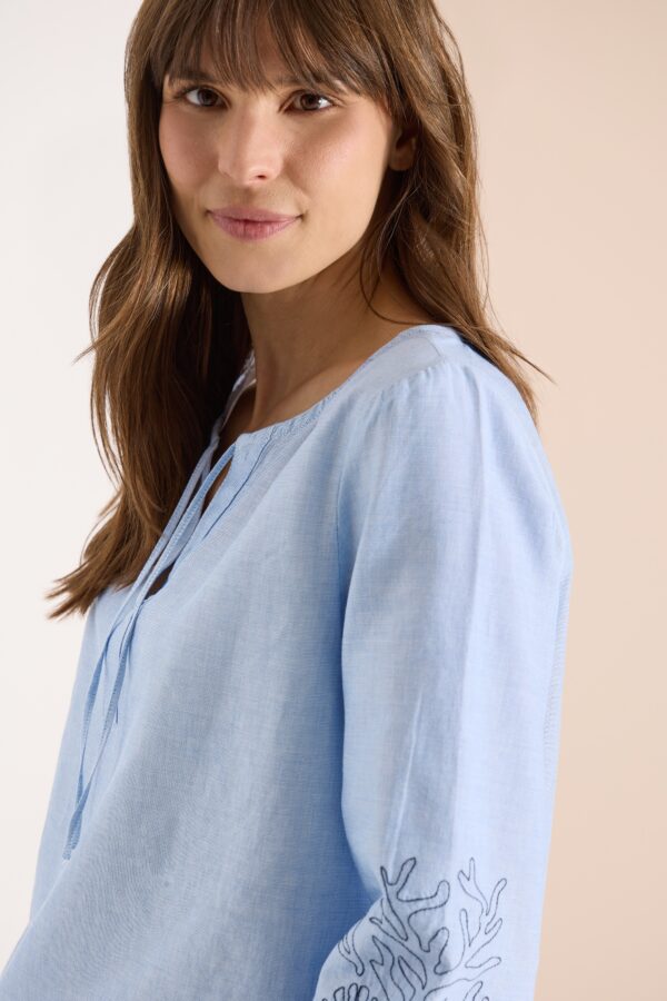 CECIL Chambray Deco Blouse – Bild 6
