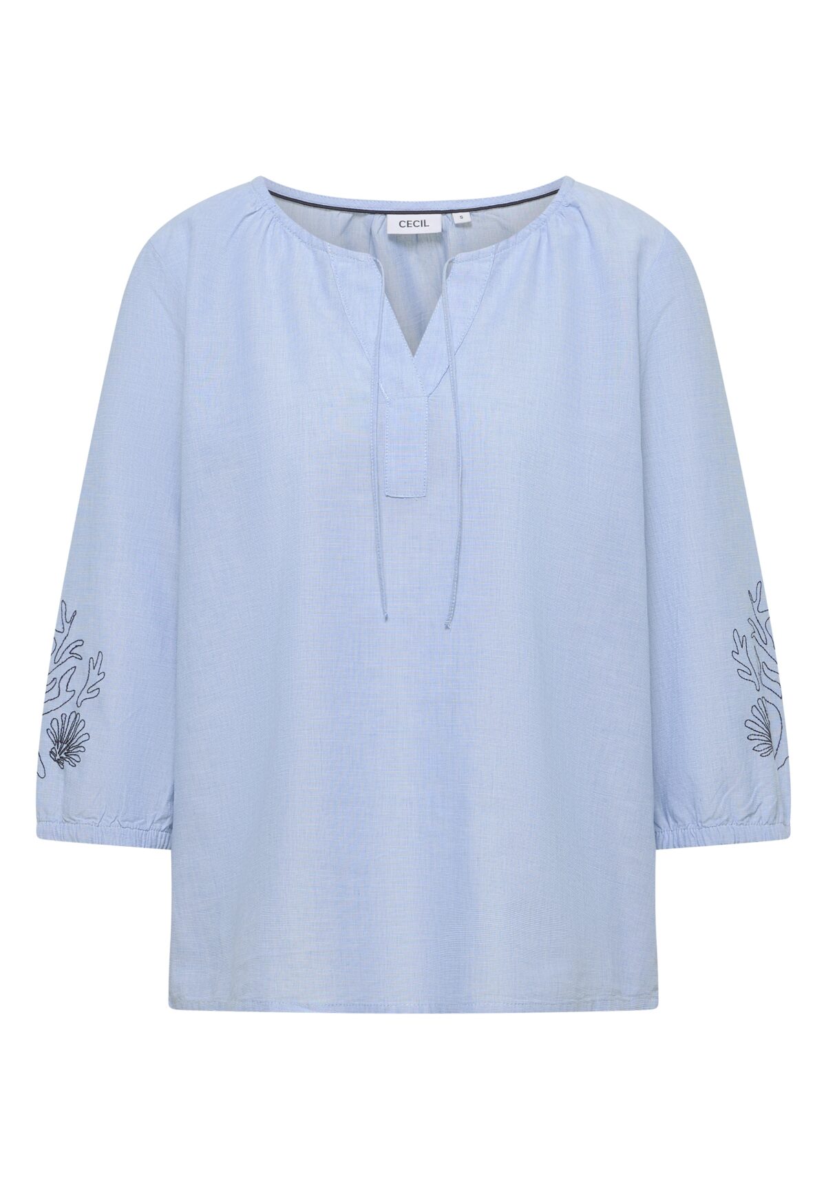 CECIL Chambray Deco Blouse – Bild 7