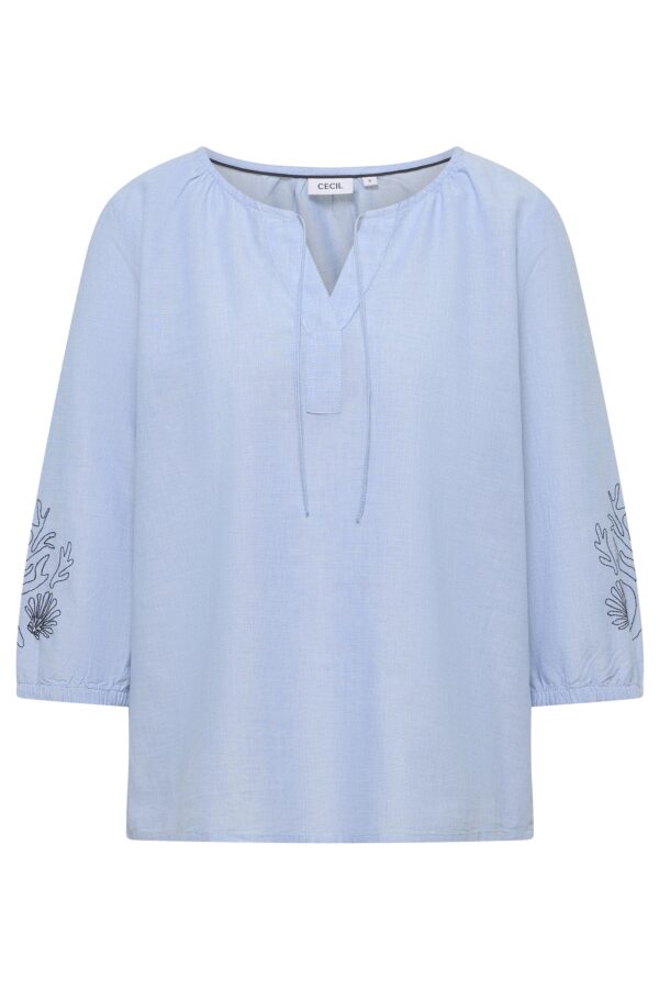 CECIL Chambray Deco Blouse – Bild 7