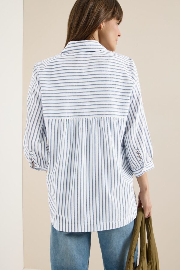 CECIL TOS Seersucker Multistripe Blo – Bild 3