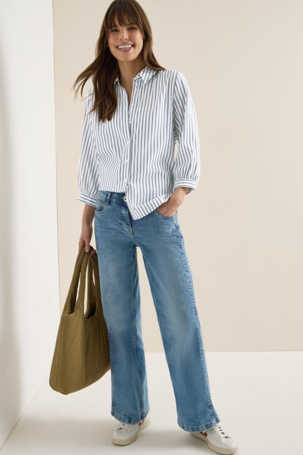 CECIL TOS Seersucker Multistripe Blo – Bild 5