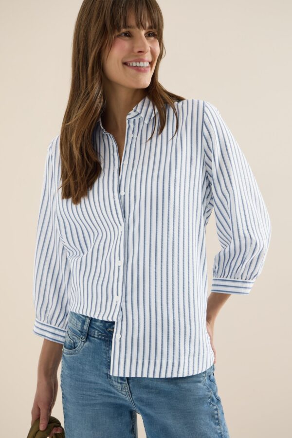 CECIL TOS Seersucker Multistripe Blo – Bild 6