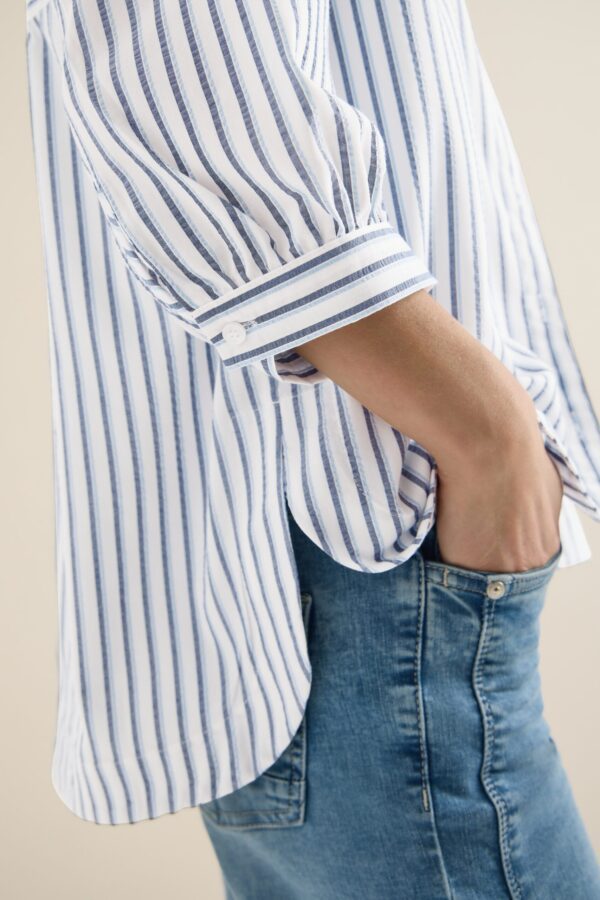 CECIL TOS Seersucker Multistripe Blo – Bild 7