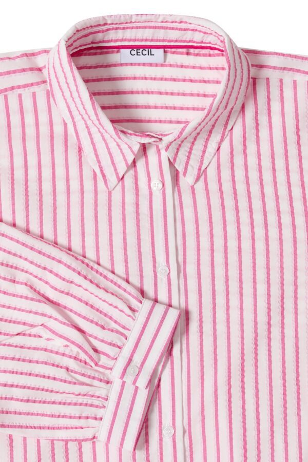 CECIL TOS Seersucker Multistripe Blo – Bild 4