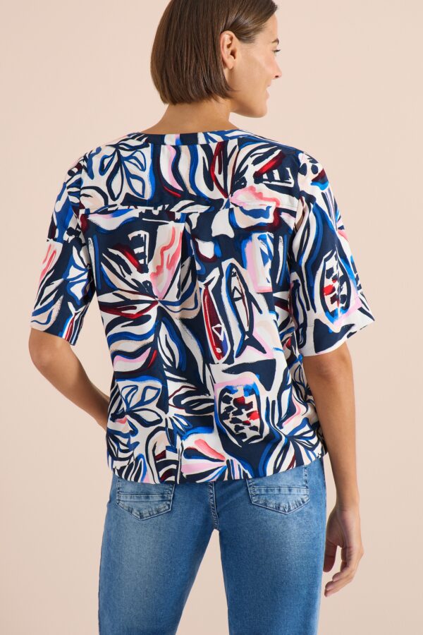 CECIL TOS Splitneck Print Blouse – Bild 3