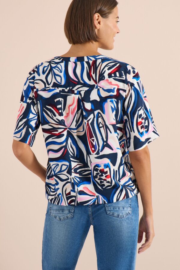 CECIL TOS Splitneck Print Blouse – Bild 3
