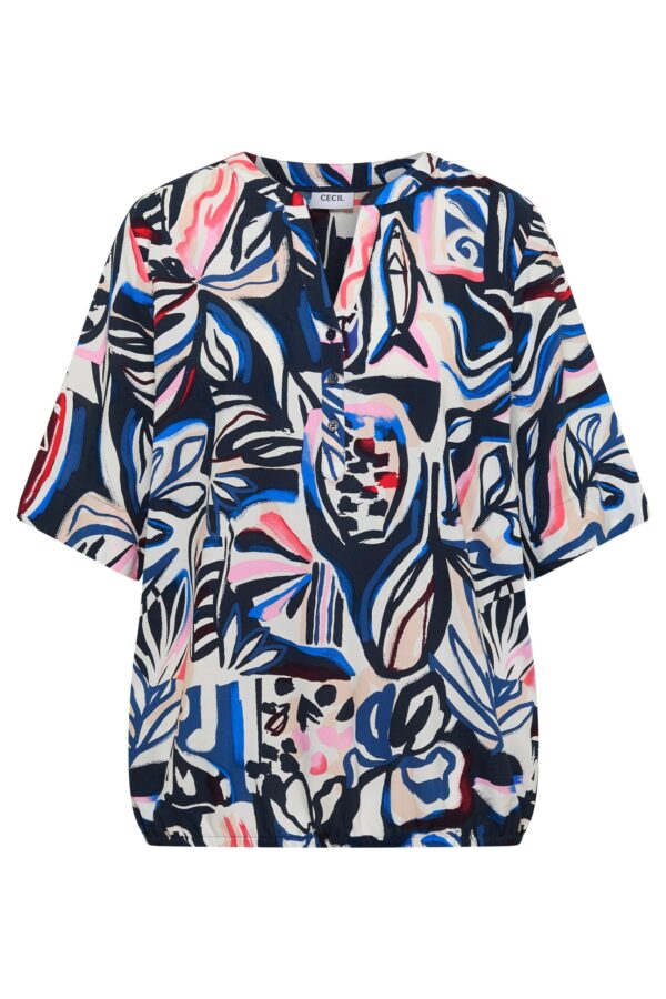 CECIL TOS Splitneck Print Blouse – Bild 6