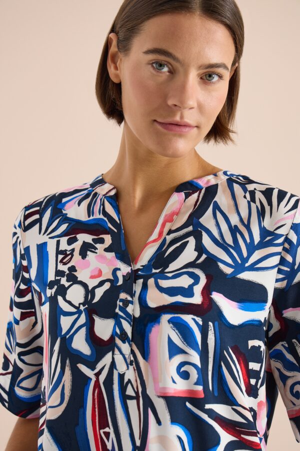 CECIL TOS Splitneck Print Blouse – Bild 7
