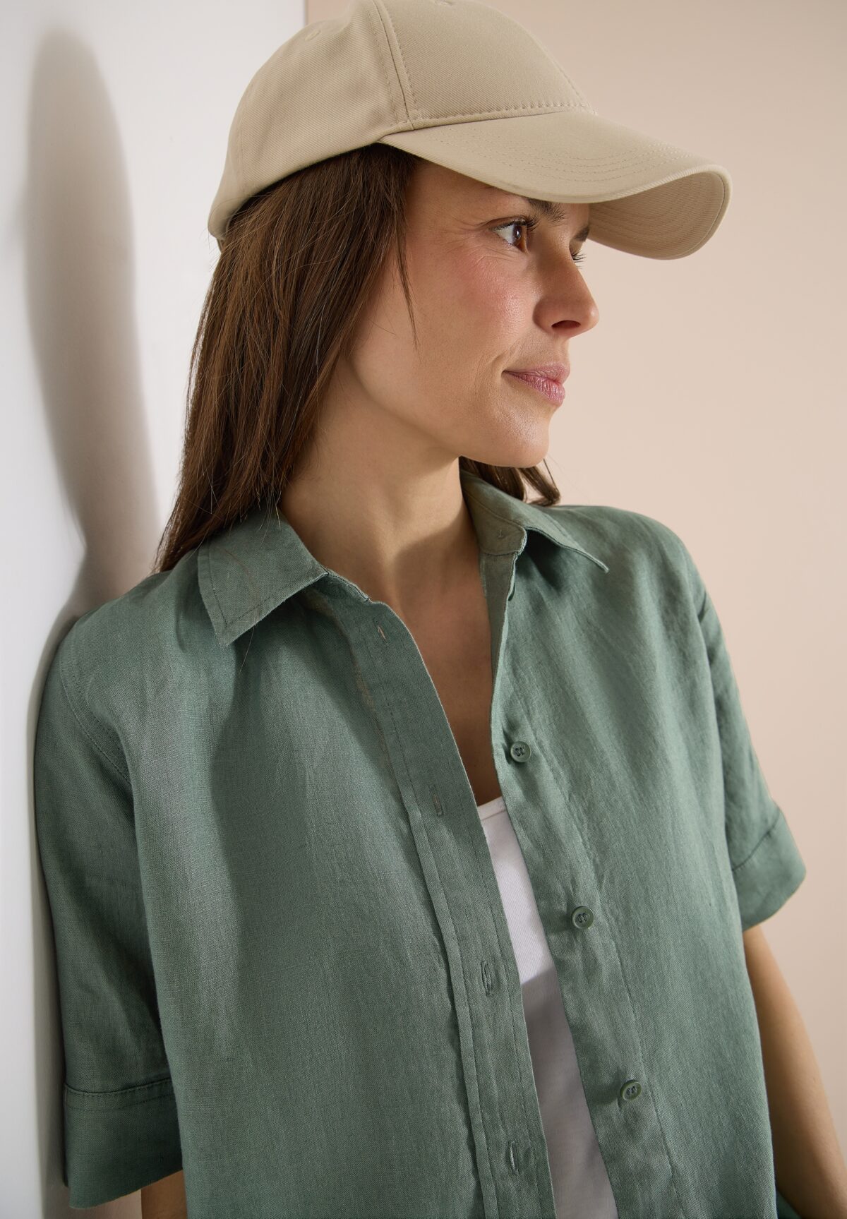 CECIL LINEN_ Solid Shirt Blouse – Bild 5