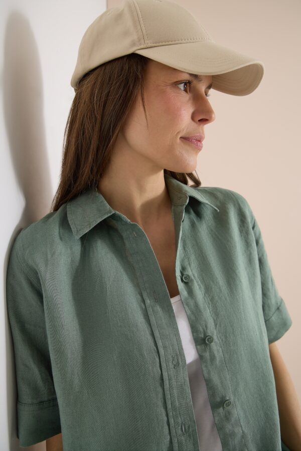 CECIL LINEN_ Solid Shirt Blouse – Bild 5