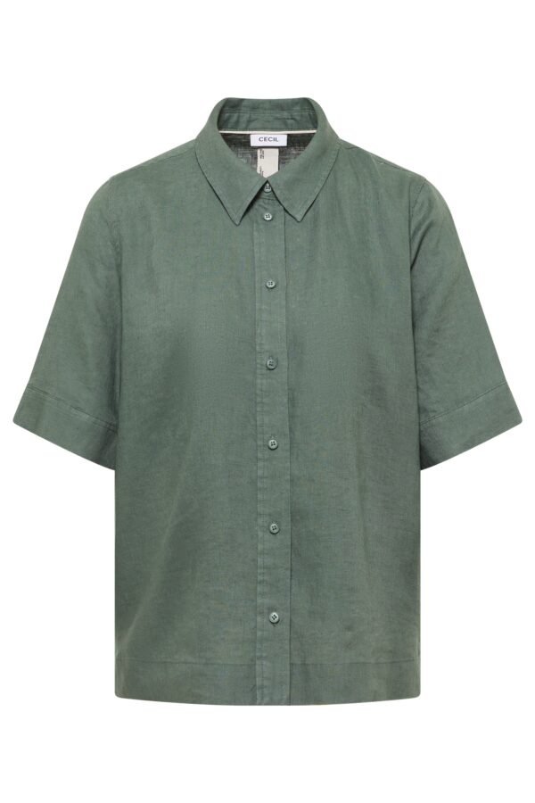 CECIL LINEN_ Solid Shirt Blouse – Bild 6