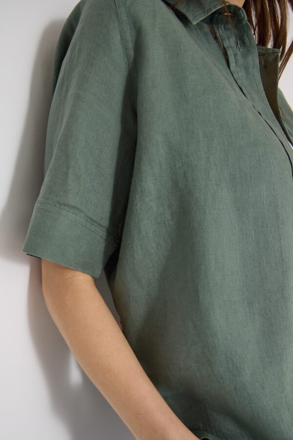 CECIL LINEN_ Solid Shirt Blouse – Bild 7