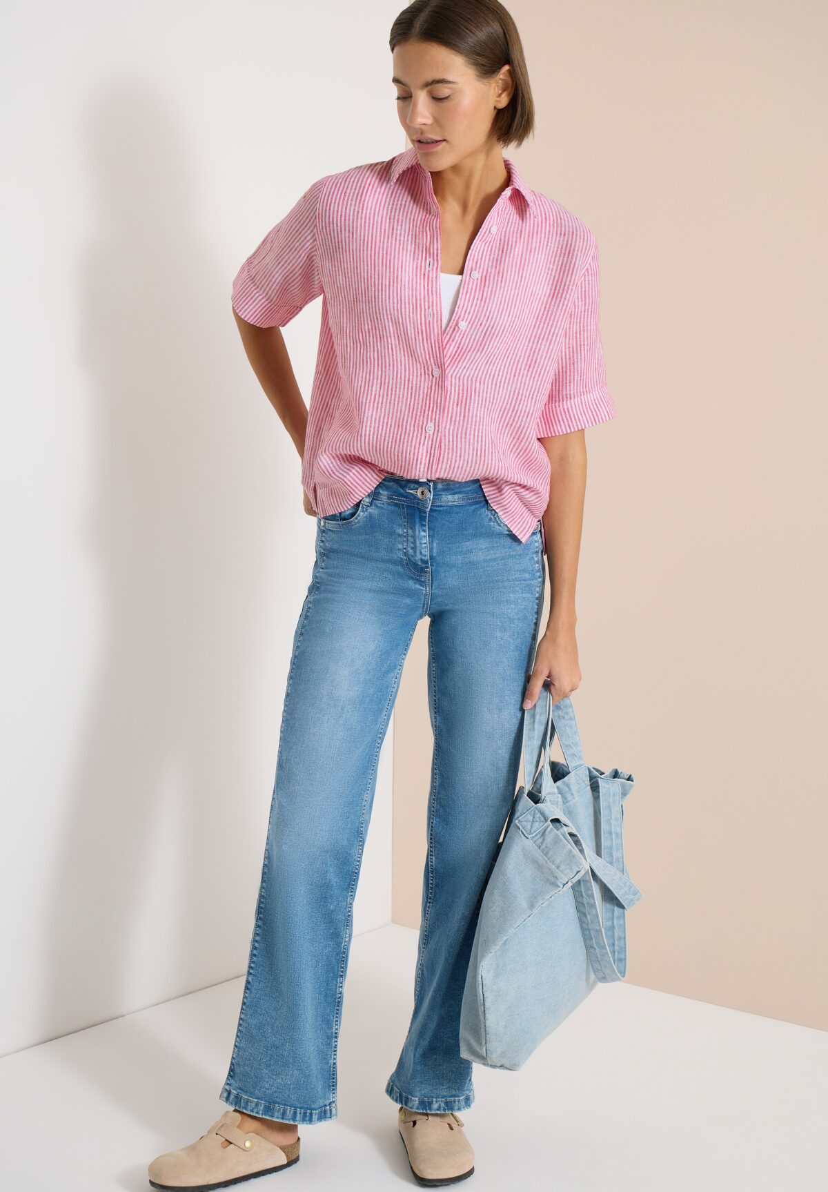 CECIL LINEN_Stripe Shirt Sleeve – Bild 2