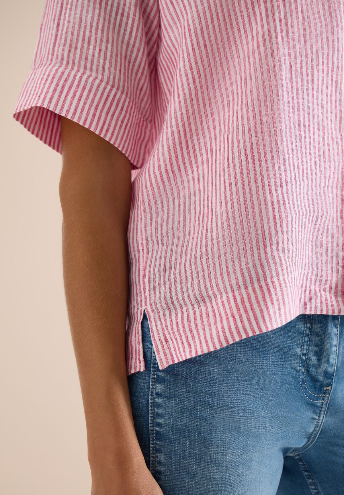 CECIL LINEN_Stripe Shirt Sleeve – Bild 7