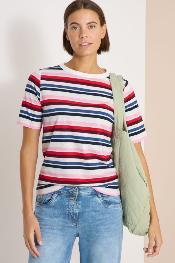 CECIL TOS Multi Striped Slubyarn Shi – Bild 4