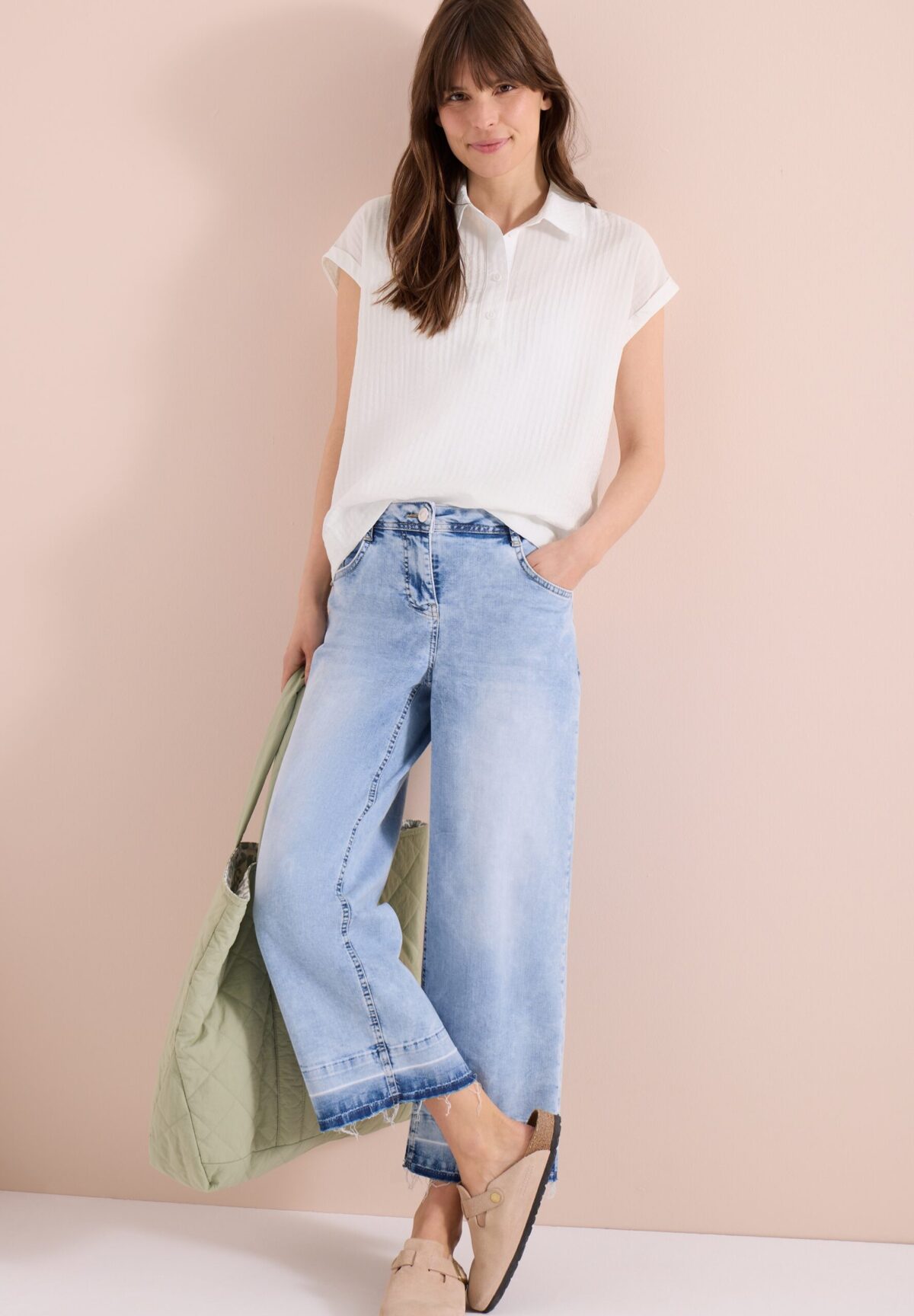 CECIL TOS Solid Collar Blouse – Bild 2