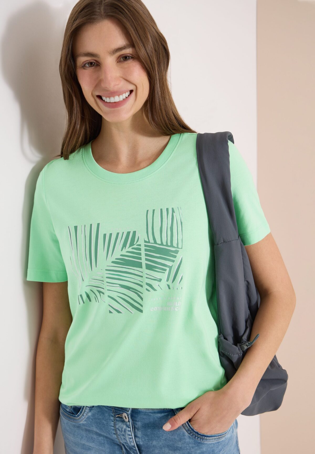 CECIL Leaves FP T-Shirt – Bild 2