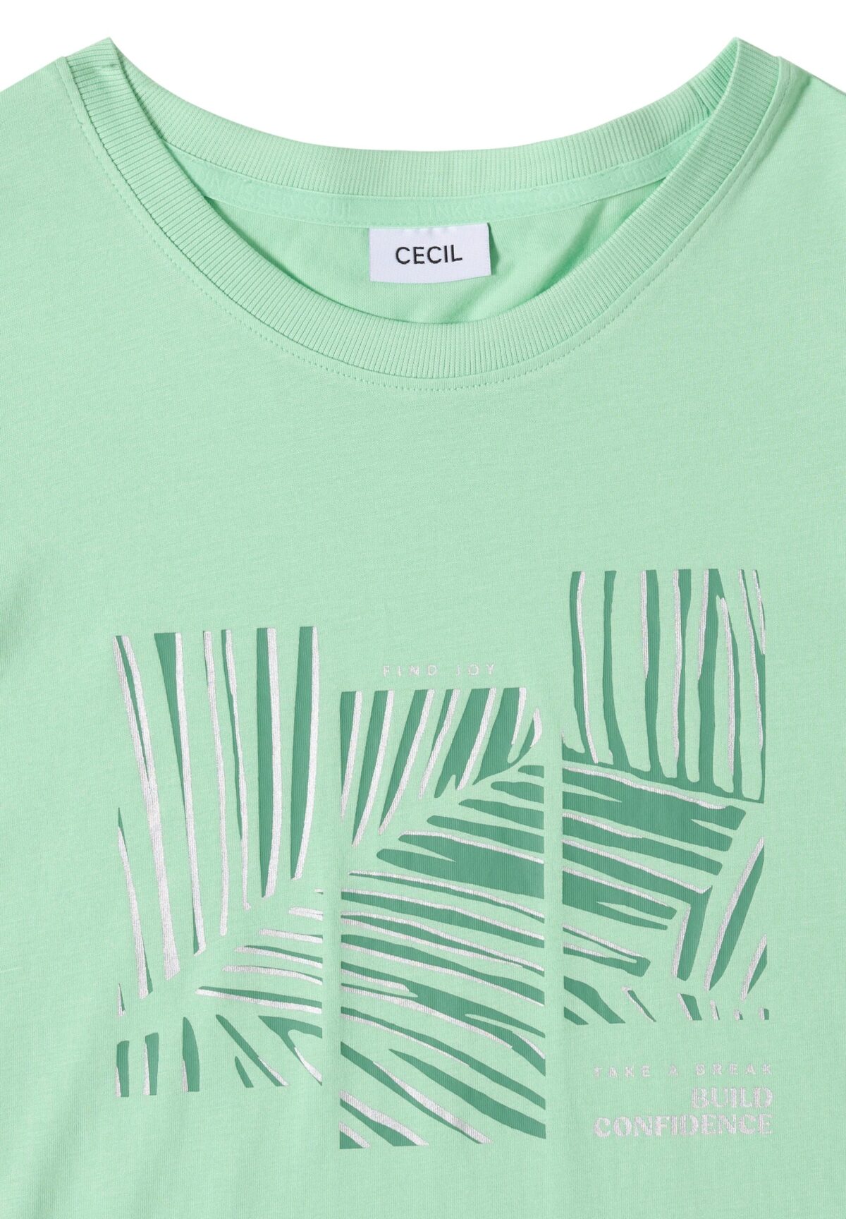 CECIL Leaves FP T-Shirt – Bild 4