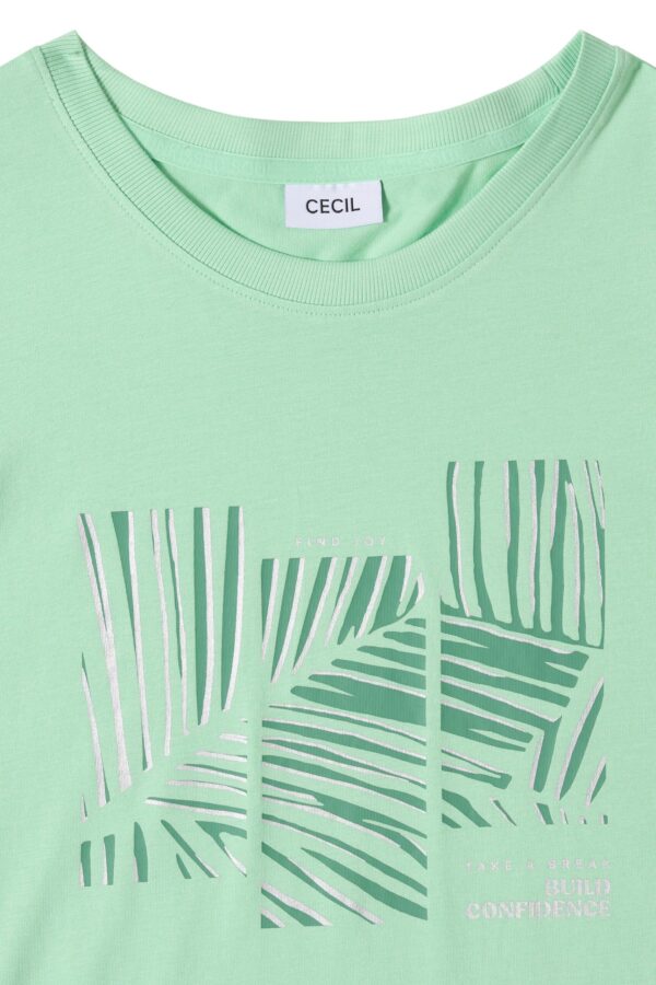 CECIL Leaves FP T-Shirt – Bild 4