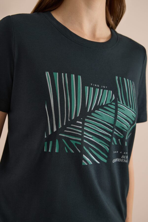 CECIL Leaves FP T-Shirt – Bild 5