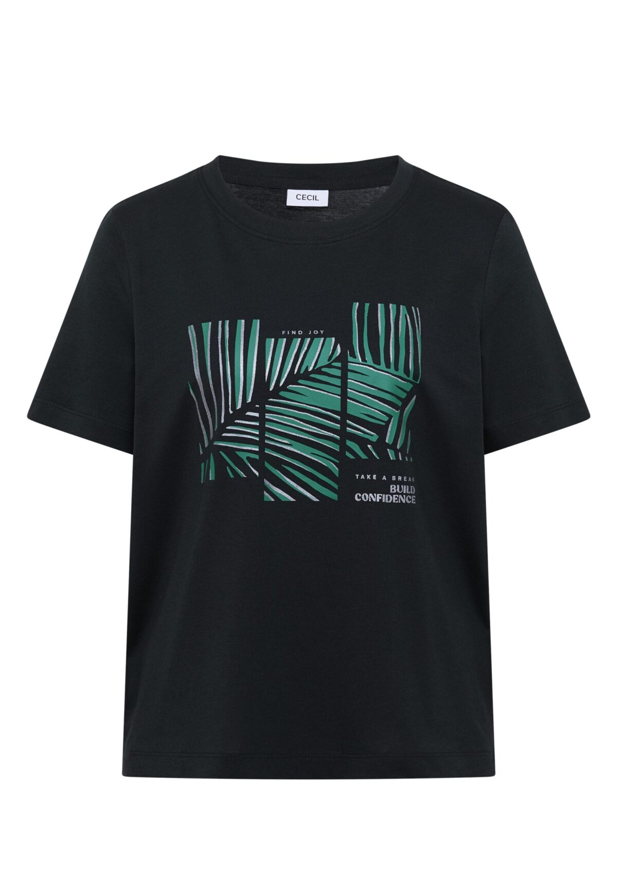 CECIL Leaves FP T-Shirt – Bild 6