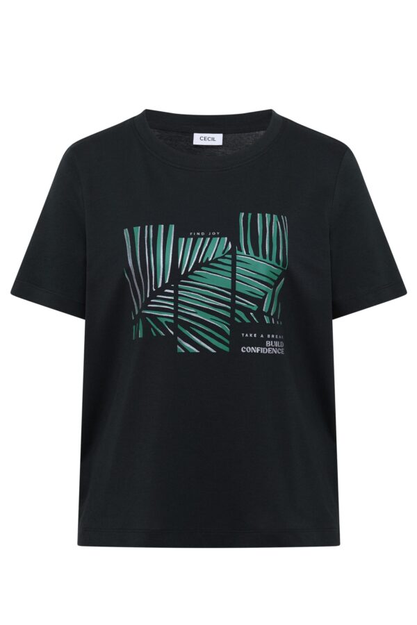 CECIL Leaves FP T-Shirt – Bild 6