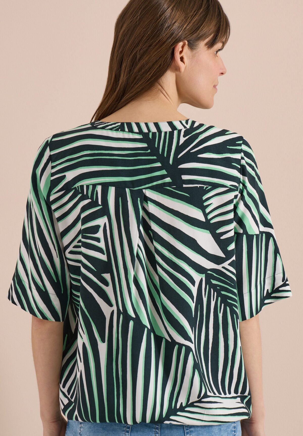 CECIL TOS Printed Splitneck Blouse – Bild 4
