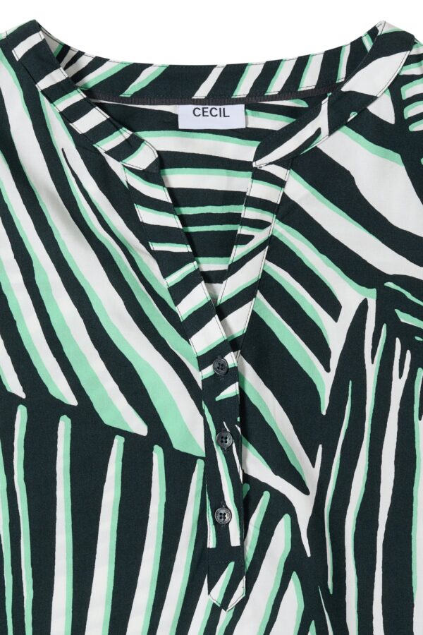 CECIL TOS Printed Splitneck Blouse – Bild 5