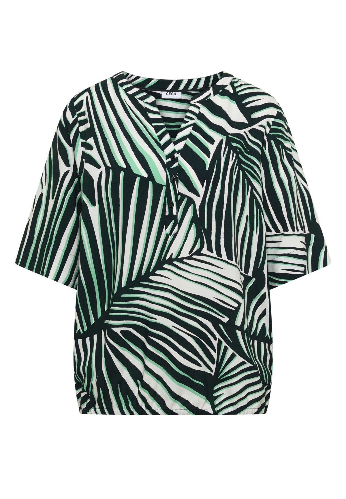 CECIL TOS Printed Splitneck Blouse – Bild 6