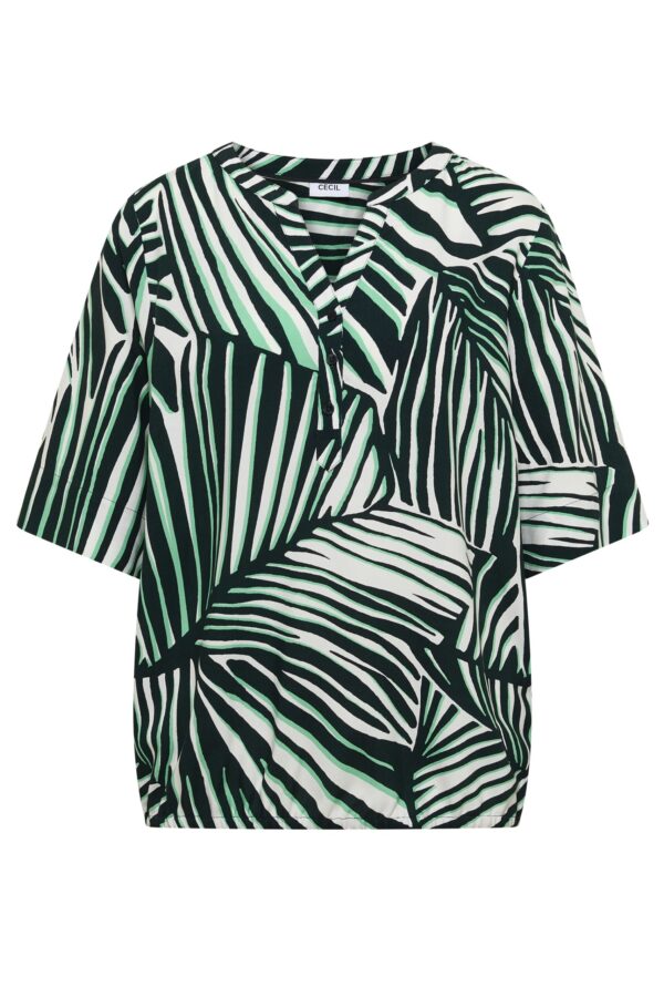 CECIL TOS Printed Splitneck Blouse – Bild 6