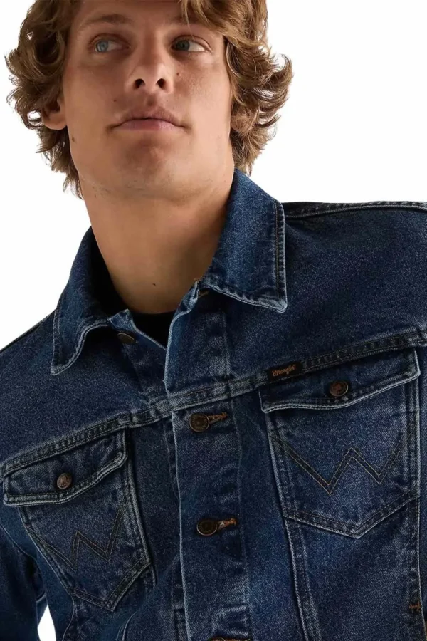 WRANGLER COWBOY_CUT_JACKET STONEWASH – Bild 3