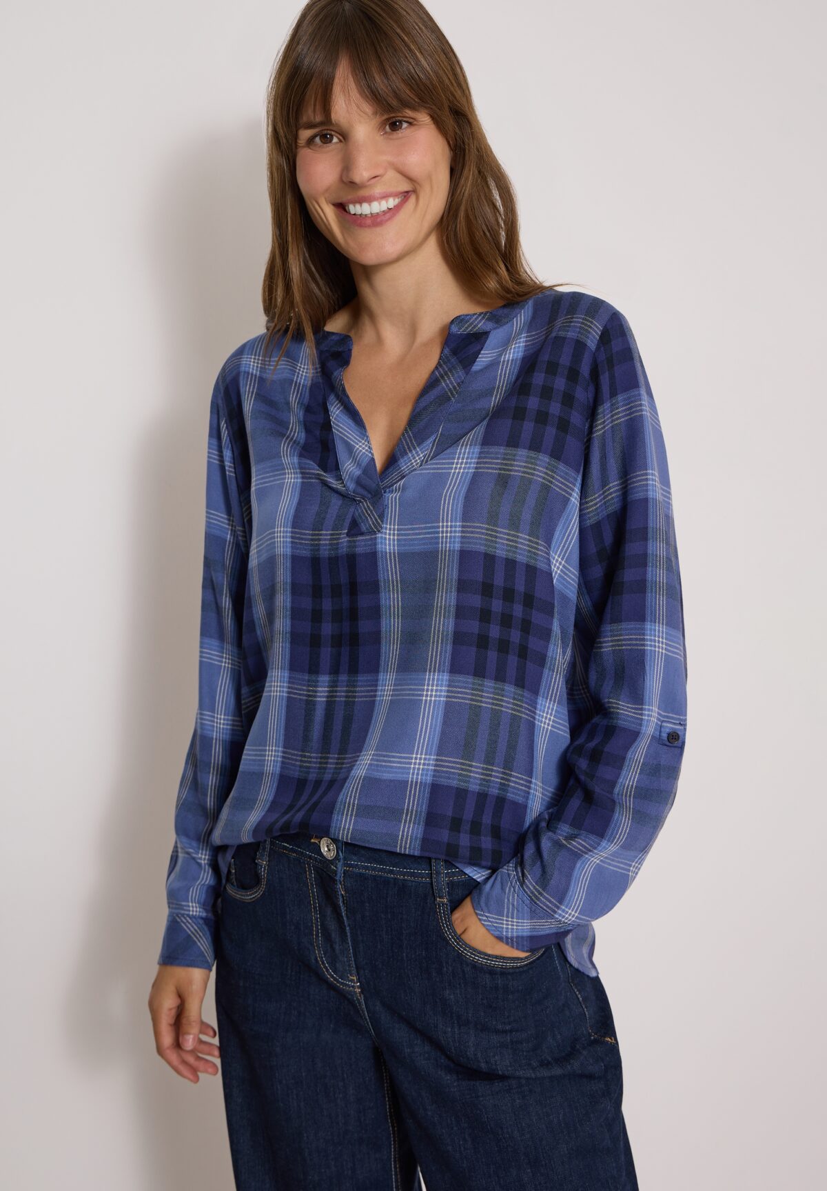 CECIL Check Blouse – Bild 1