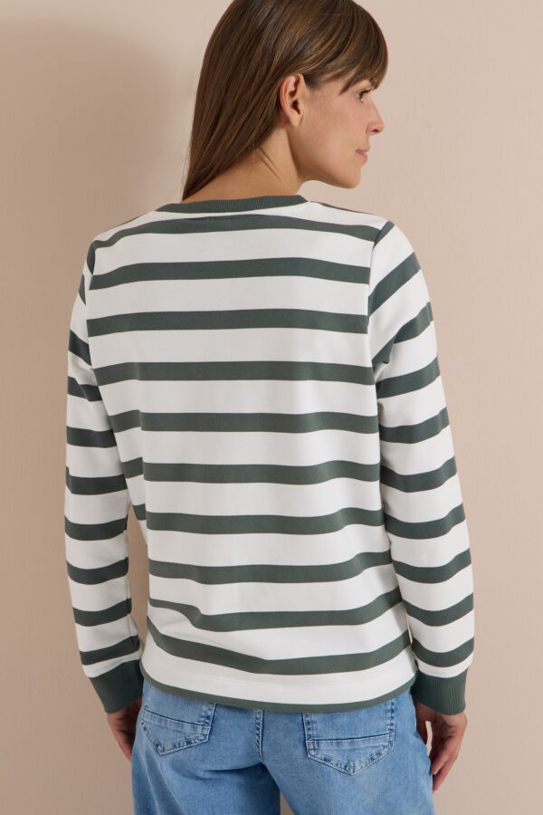 CECIL Striped Sweatshirt w. embroide – Bild 3