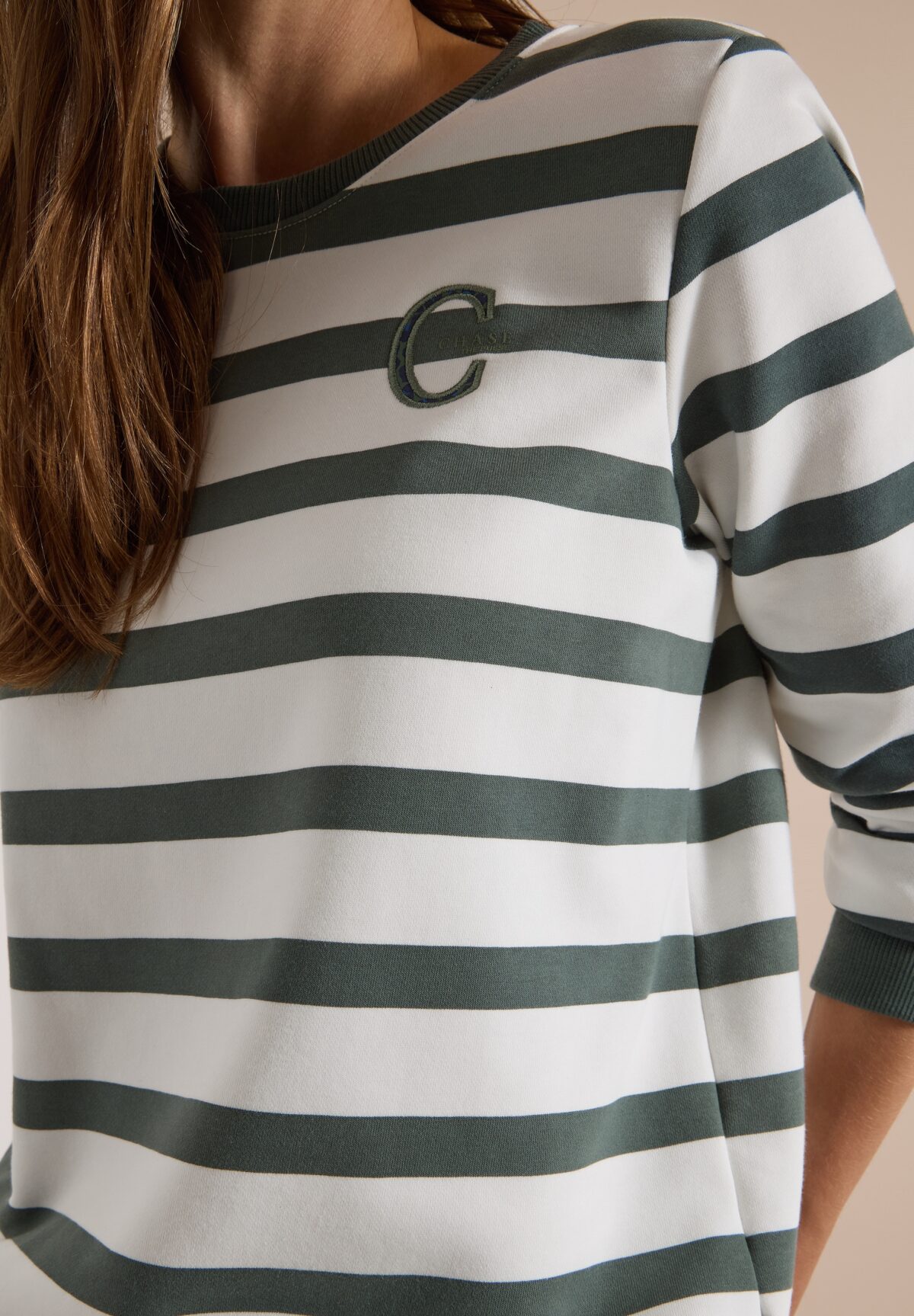 CECIL Striped Sweatshirt w. embroide – Bild 4