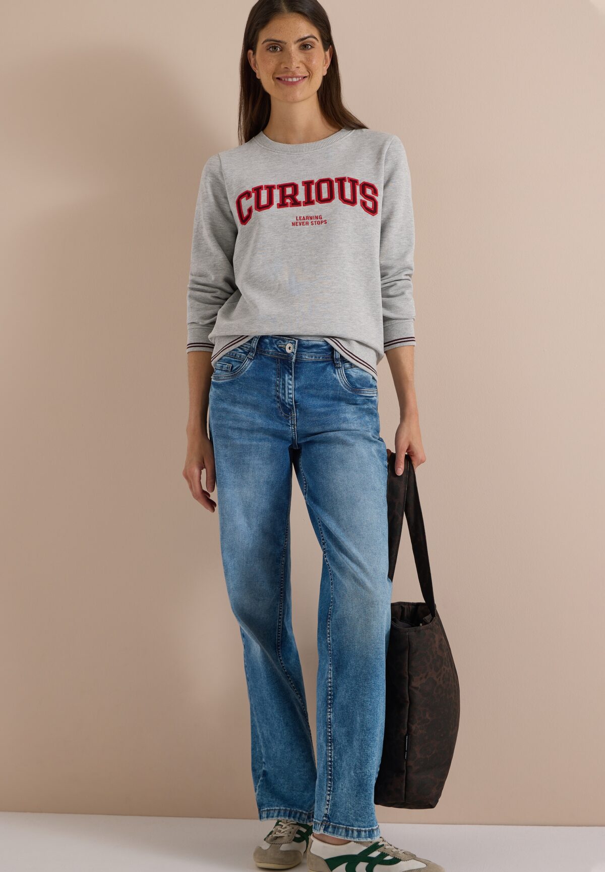 CECIL TOS Sweatshirt with Embroidery – Bild 1