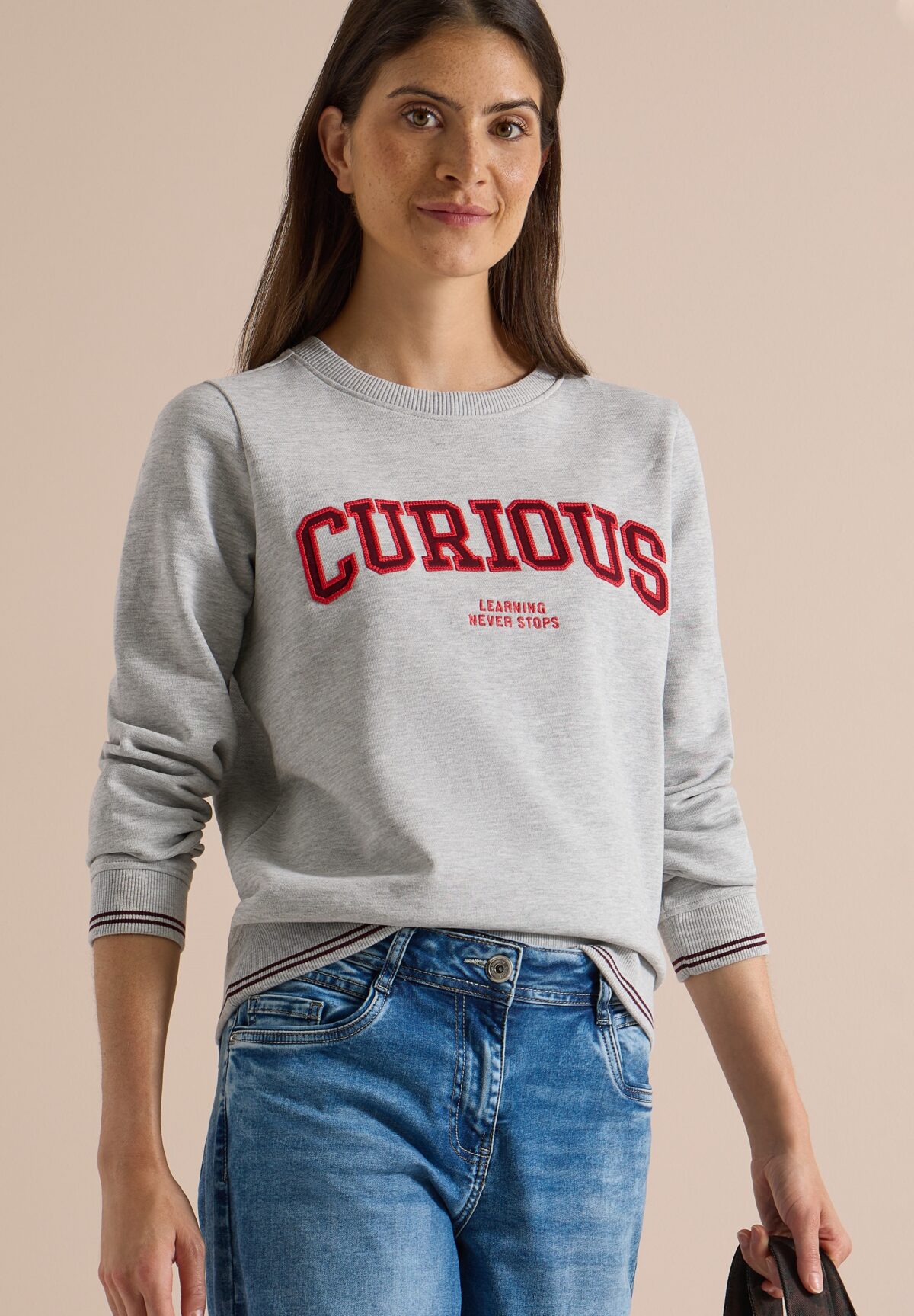 CECIL TOS Sweatshirt with Embroidery – Bild 2