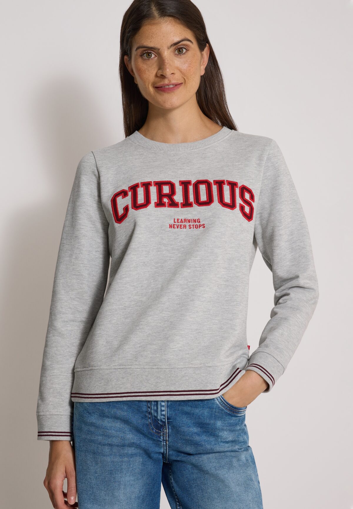 CECIL TOS Sweatshirt with Embroidery – Bild 3