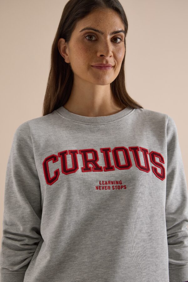 CECIL TOS Sweatshirt with Embroidery – Bild 4