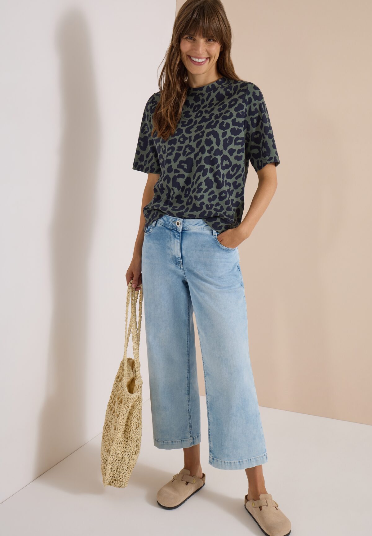 CECIL TOS Two-Tone Leo AOP ShirtTOS – Bild 1