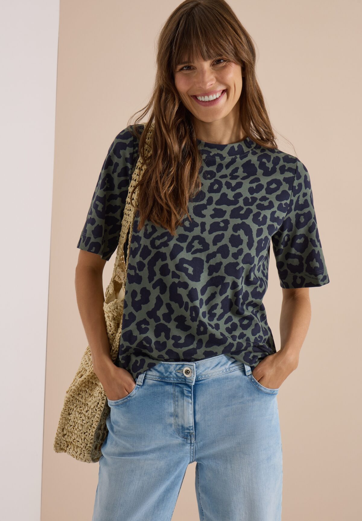 CECIL TOS Two-Tone Leo AOP ShirtTOS – Bild 2