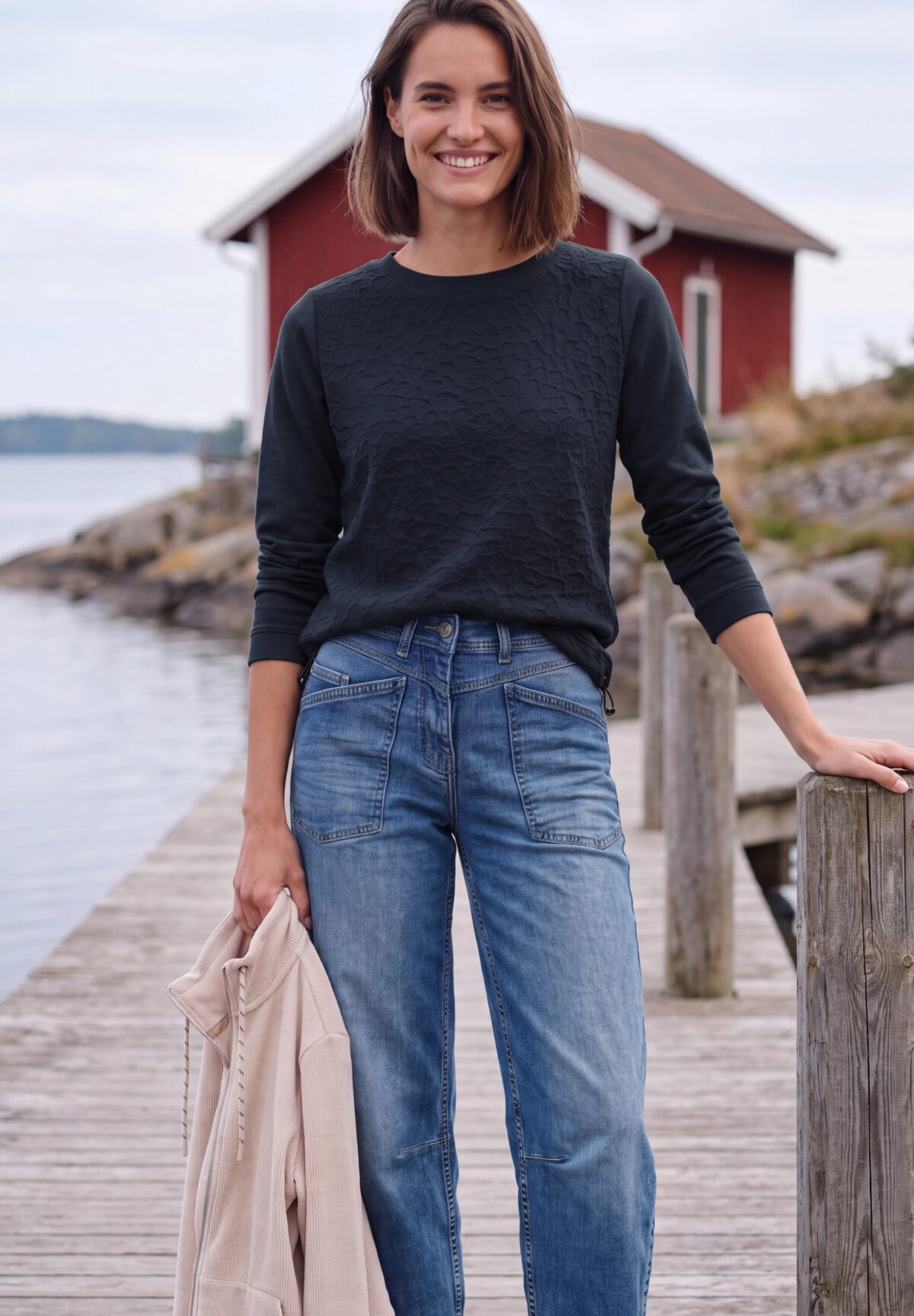 CECIL Mat Mix Shirt – Bild 1