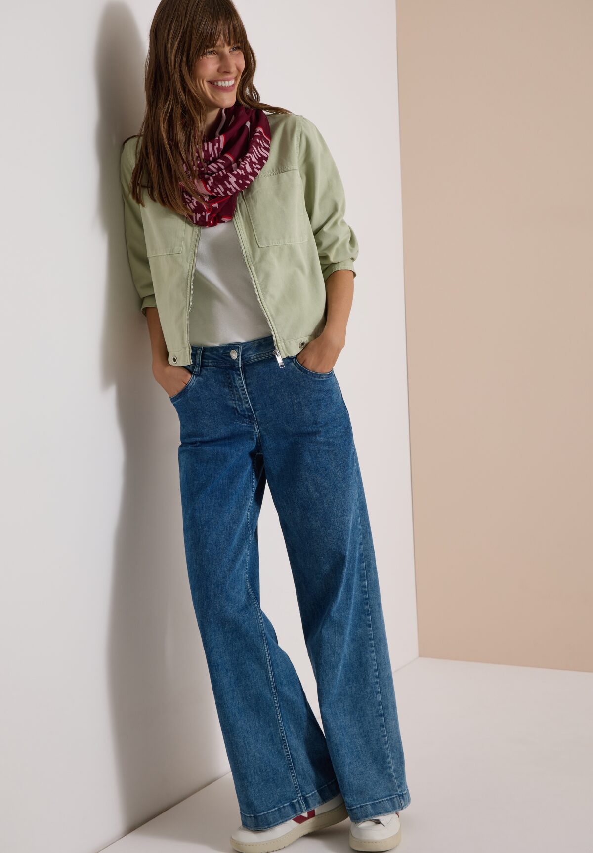 CECIL Patchwork Print Loop – Bild 1