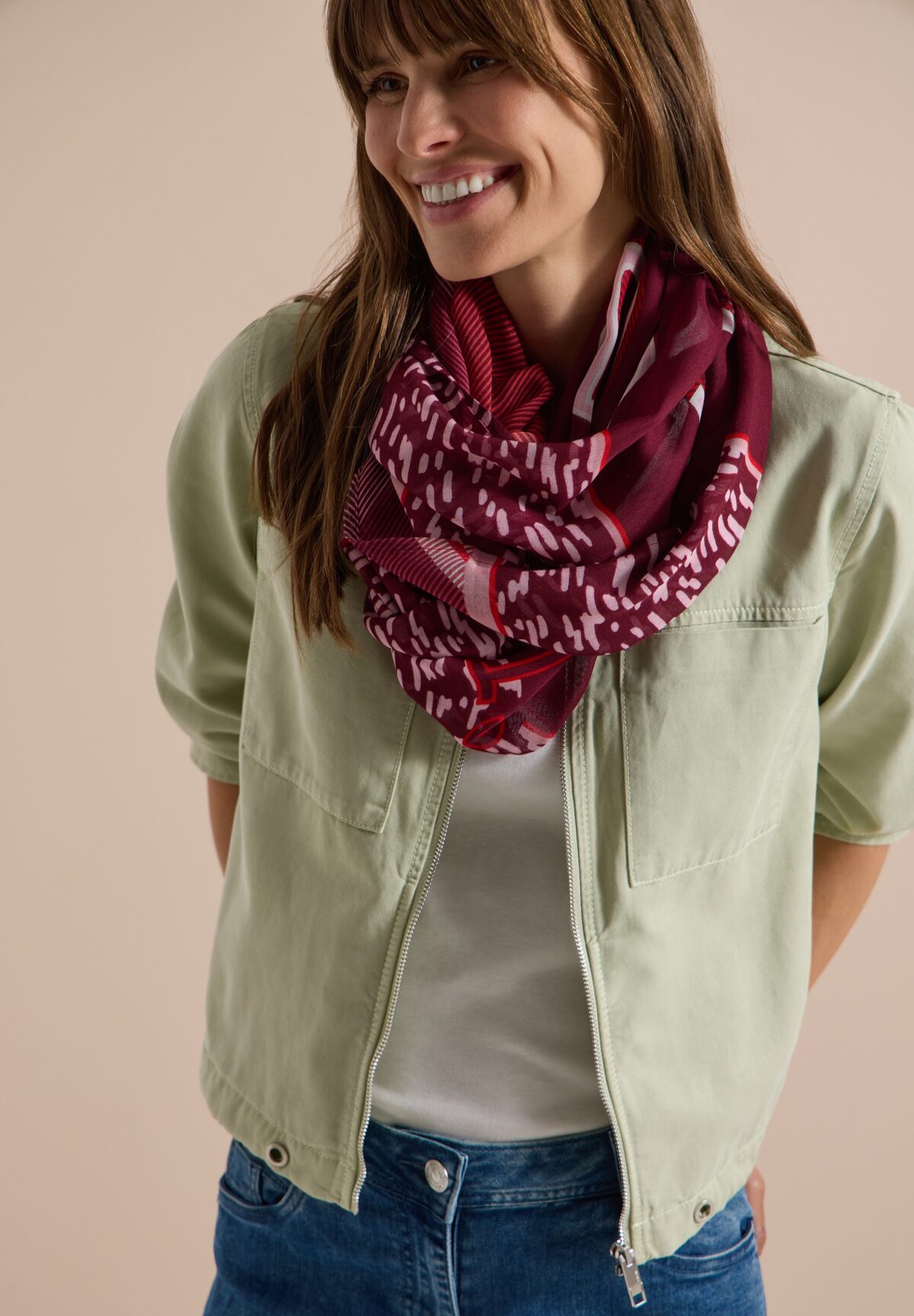 CECIL Patchwork Print Loop – Bild 6