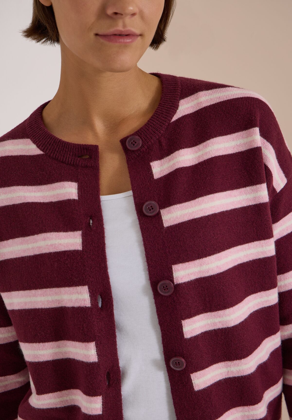 CECIL Striped cosy round neck – Bild 3
