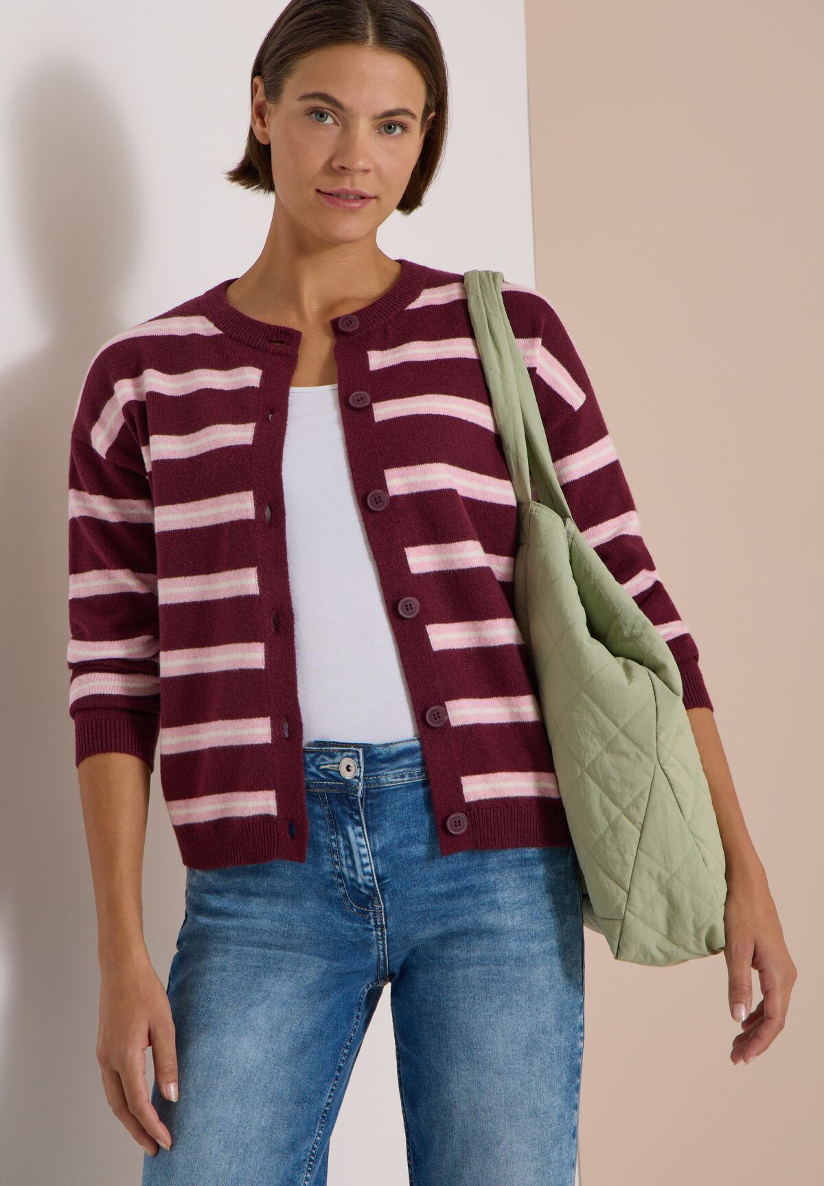 CECIL Striped cosy round neck – Bild 5