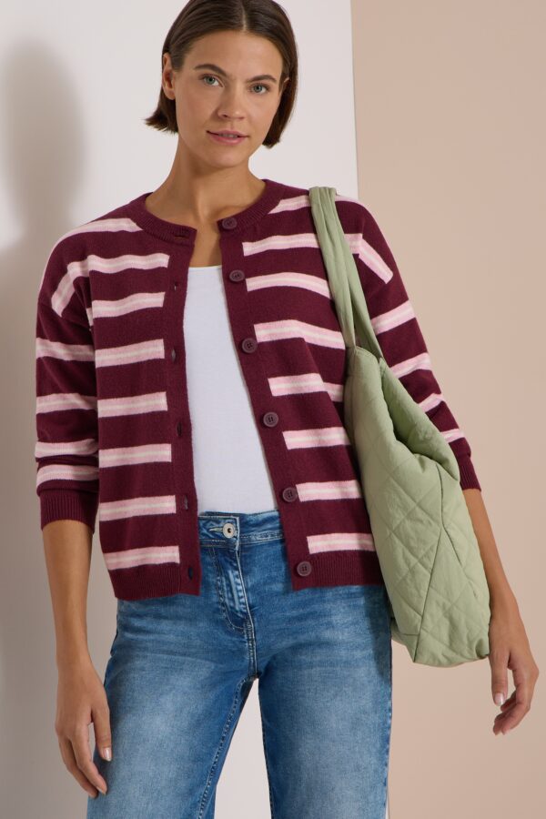 CECIL Striped cosy round neck – Bild 5