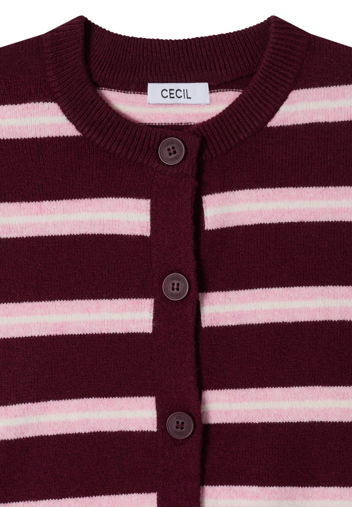 CECIL Striped cosy round neck – Bild 6