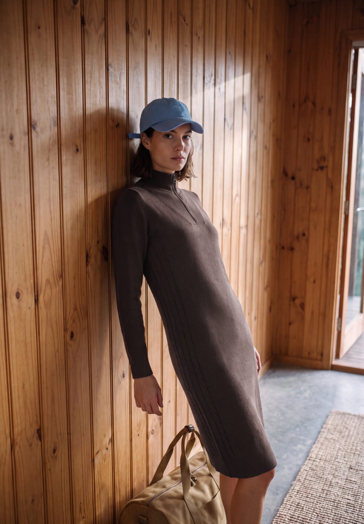 CECIL Cosy Troyer knit dress – Bild 1